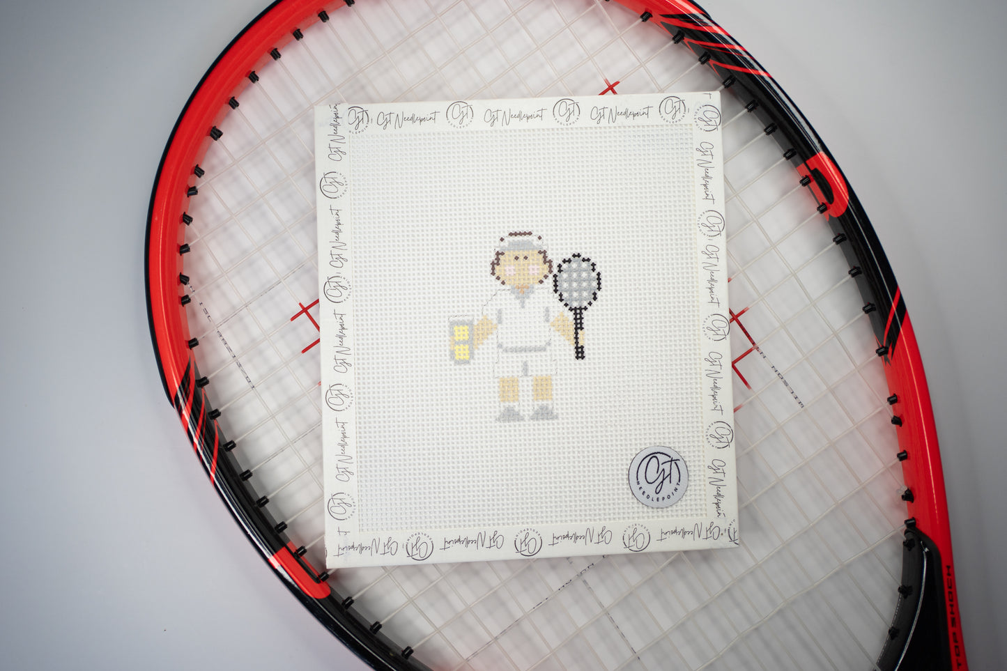 My Baby Plays Tennis Canvas