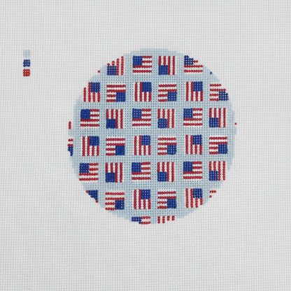 USA Flag Round