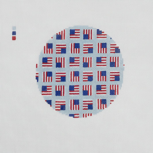 USA Flag Round