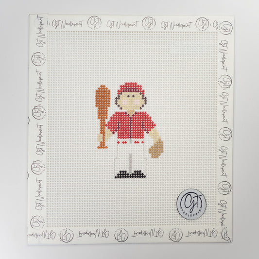 My Baby Plays Baseball Canvas