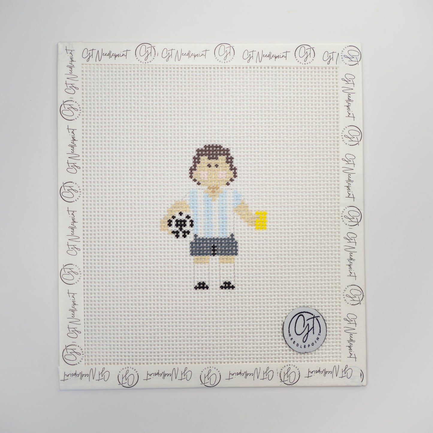 My Baby Plays Soccer Canvas