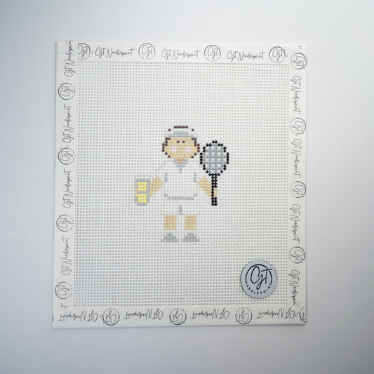 My Baby Plays Tennis Canvas